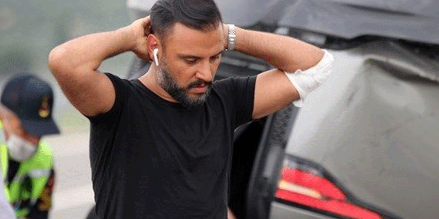 Alişan trafik kazası geçirdi, gözyaşlarını tutamadı