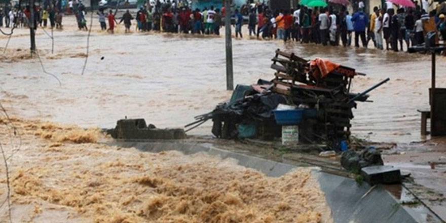 Fildişi sahili'nde sel