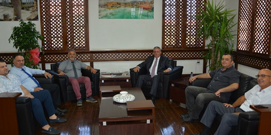 Turizm Ve Çevre Bakanı Evren, Kıtsab Başkan Ve Yönetim Kurulu Üyelerini Kabul Etti