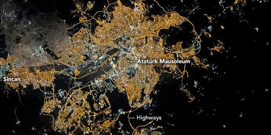 NASA Ankara'dan fotoğraf paylaştı (Astronotların gözünden gezegenimiz)