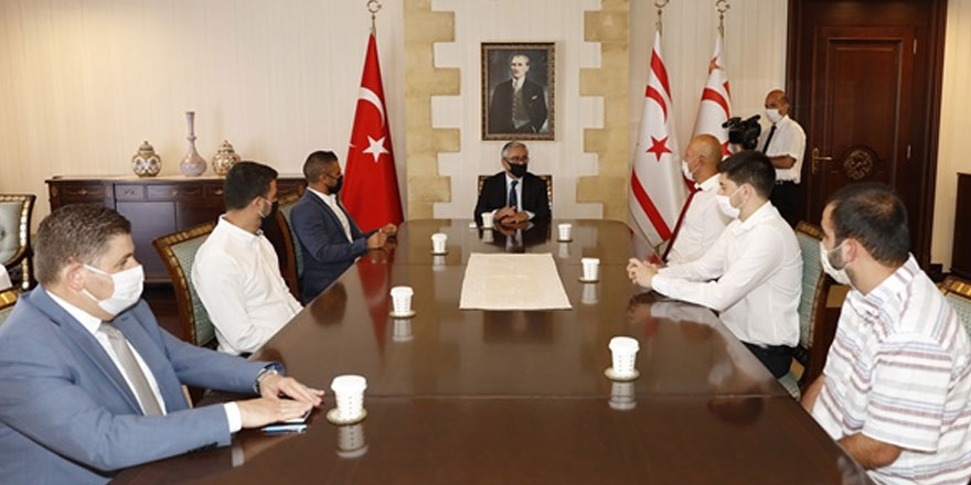 Akıncı Çetinkaya Türk Spor Klübü’nü kabul etti