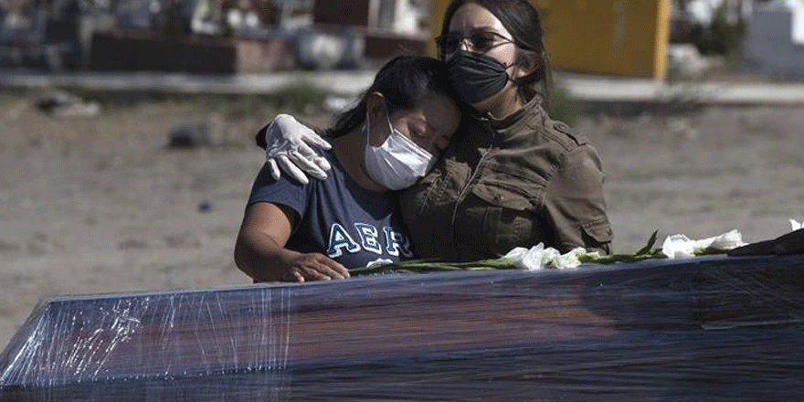 Son 24 saatte  Brezilya'da 1252, Meksika'da 679, Hindistan'da 391 kişi öldü