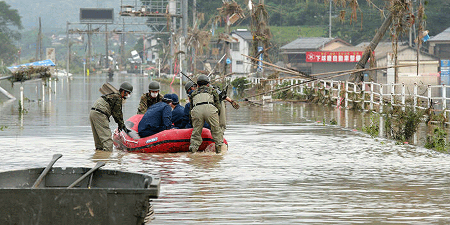 Japonya’daki sel felaketinde 16 kişi hayatını kaybetti, 13 kişi kayıp