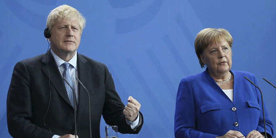 Boris Johnson ve Angela Merkel arasında kritik görüşme