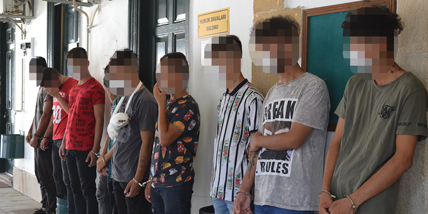 10 kişi yargılanmak üzere serbest bırakıldı