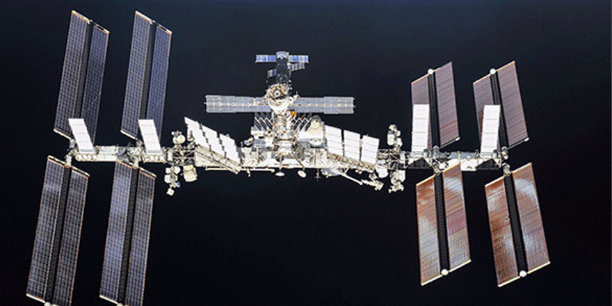 Uzay istasyonu çıplak gözle görülebilecek