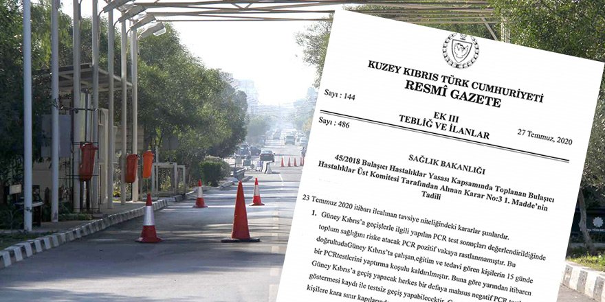 Güneye geçişlerde PCR zorunluluğu kalktı