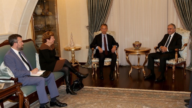 Cumhurbaşkanı Akıncı ABD’li Müsteşar Yardımcısı Cohen’i kabul etti