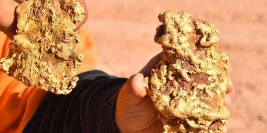 Altın avcıları birkaç saat içinde zengin oldular!