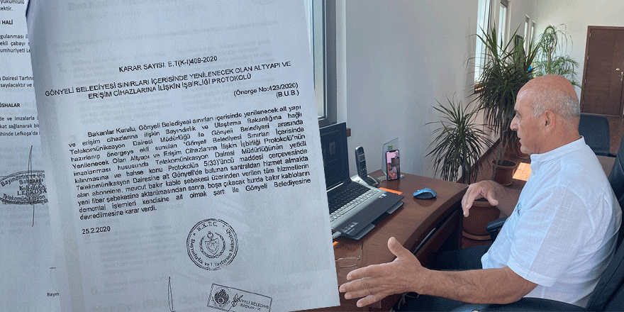 "‘Her Eve Fiber Optik’ projemiz engellenmek isteniyor"