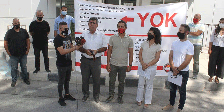 "Okullar ve öğretmenler hazırdır, yeter ki tedbir alın"