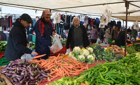 Pazarda satışlar tavan yaptı