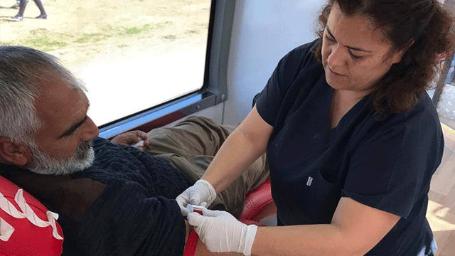 Alevi Kültür Merkezi, Kızılay Derneği işbirliğinde kan bağış kampanyası düzenlendi