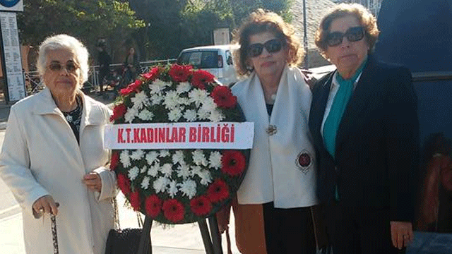 Kadınlar Birliği’nden Atatürk Anıtı’na çelenk
