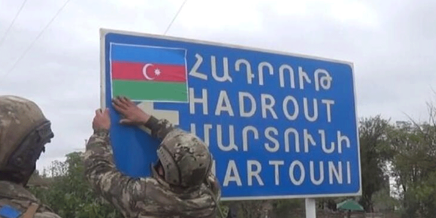 Azerbaycan Ermenistan işgalinden kurtarılan Şükürbeyli köyünün görüntülerini paylaştı