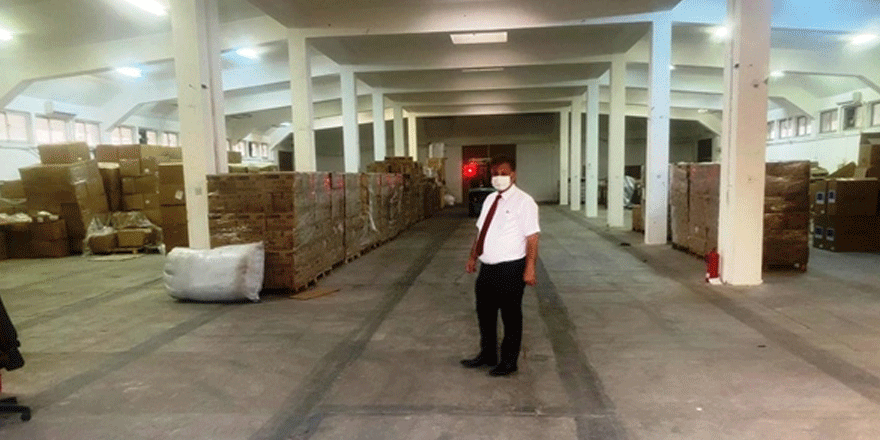 Tüm iç donanım ve malzemelerin ülkeye ulaştığını açıkladı