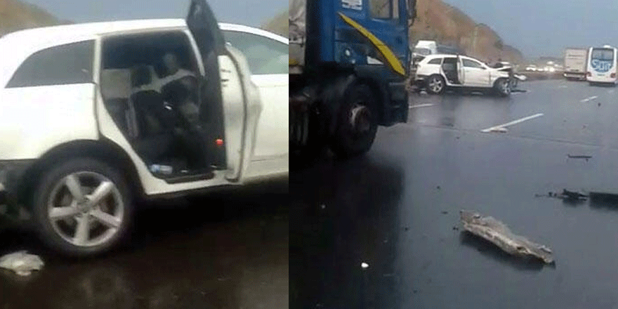 Kuzey Marmara Otoyolu'nda korkunç kaza...