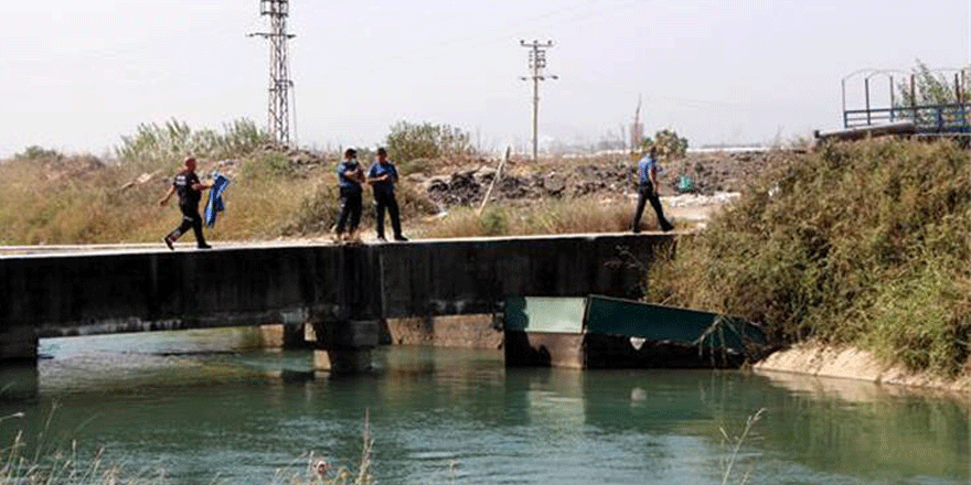 Adana’da sulama kanalında ceset bulundu