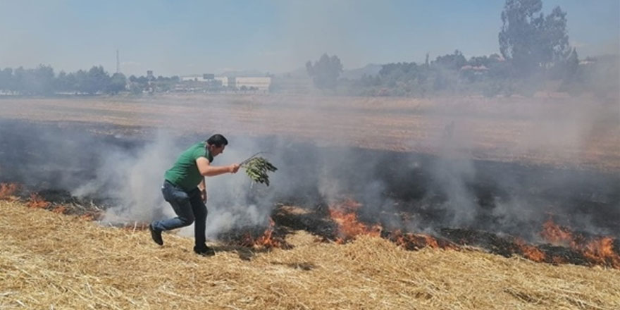 Alayköy’de ve Düzova’da iki ayrı yangın meydana geldi