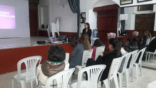 Alayköy’de “Beden Politikaları” konulu seminer ve drama atölyesi gerçekleştirildi