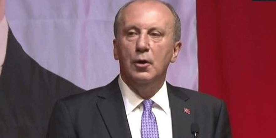 Muharrem İnce: Hepsi yeni isim, bir iki gün içinde açıklayacağız