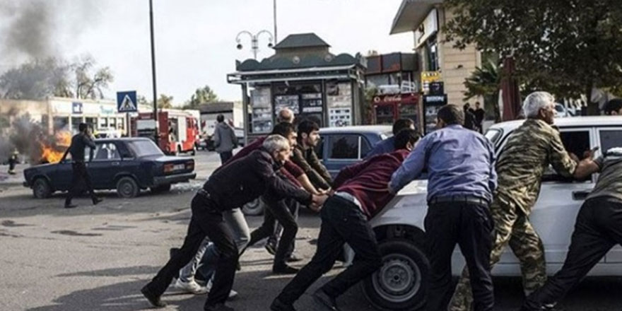 Ermenistan'ın berde şehir merkezine düzenlediği saldırıda 14 sivil hayatını kaybetti