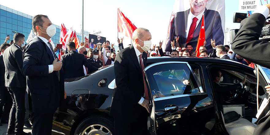 Recep Tayyip Erdoğan KKTC’de