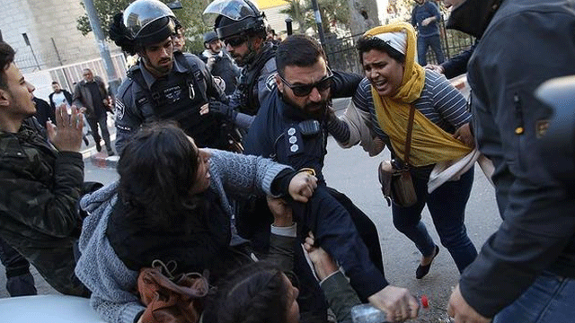 Kudüs, Batı Şeria ve Gazze'deki gösteriler