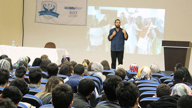 KISBÜ’de “Afrika'da Gönüllü Olmak” anlatıldı