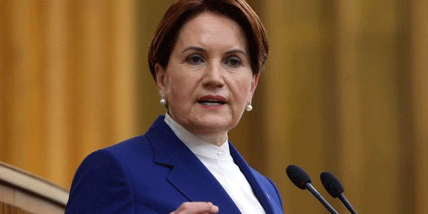 Akşener: Cumhurbaşkanı seçimine tek adayla gidilmeli