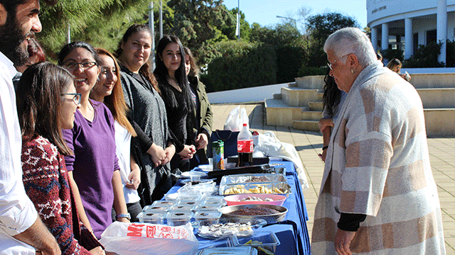 LAÜ öğrencilerinden örnek davranış