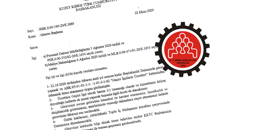 KTAMS: "Tatar giderayak 16 kişilik geçici istihdam yaptı"