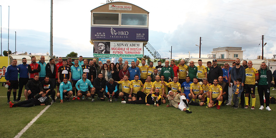 Merhum Sonay Adem mücadele ve dostluk turnuvası tamamlandı