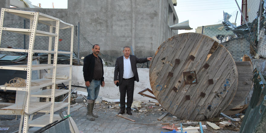 Sanayi Odası Çatalköy sanayi bölgesini ziyaret etti, afet zararlarıyla ilgili bilgi aldı