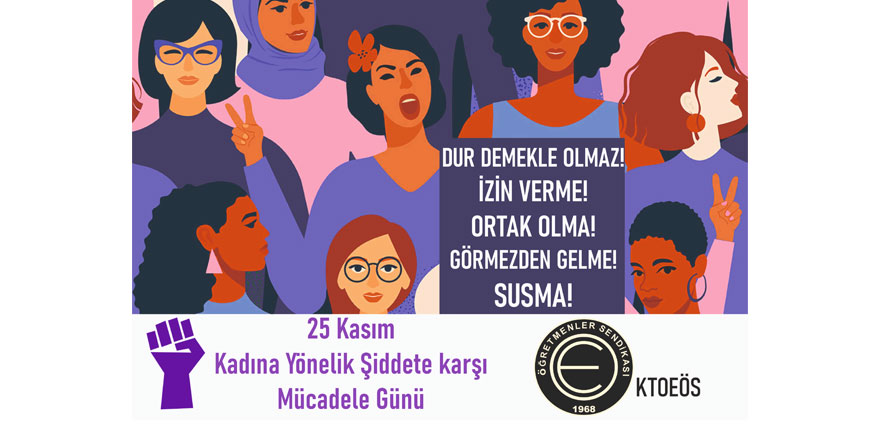 KTOEÖS: "Kkadına yönelik şiddet insan hakları ihlalidir”