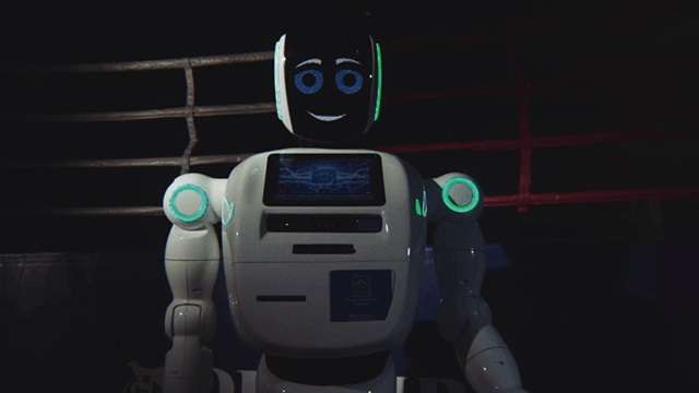 Rusya’da robotlardan rap kapışması