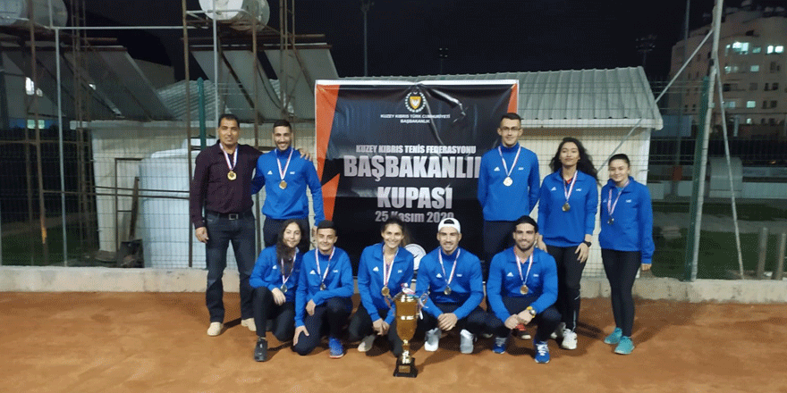 DAÜ, KKTF Başbakanlık Tenis Kupası’nda  şampiyon