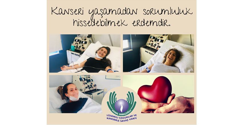 Üç Gönüllü ilik nakli bekleyen hastalara kök hücre bağışında bulundu