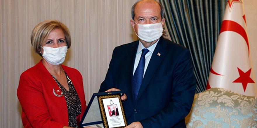 Cumhurbaşkanı Tatar, Mağusa Mesarya lions kulübü’nü kabul etti