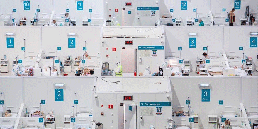 Moskova’da corona virüsü aşı merkezleri oluşturuluyor