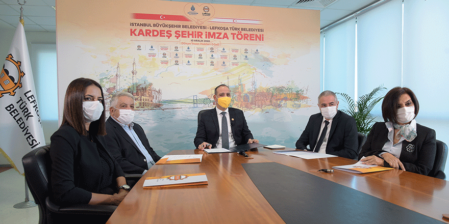 Lefkoşa ile İstanbul kardeş şehir oldu