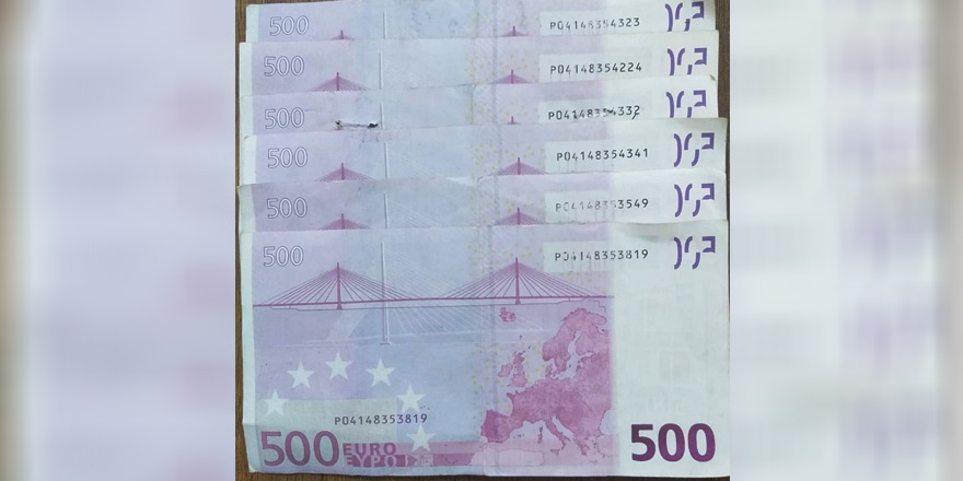 Sahte Euro'lara dikkat!