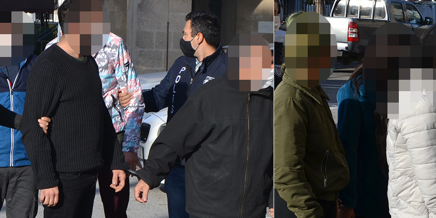 Uyuşturucu madde ile yakalanan 5 kişi tutuklandı