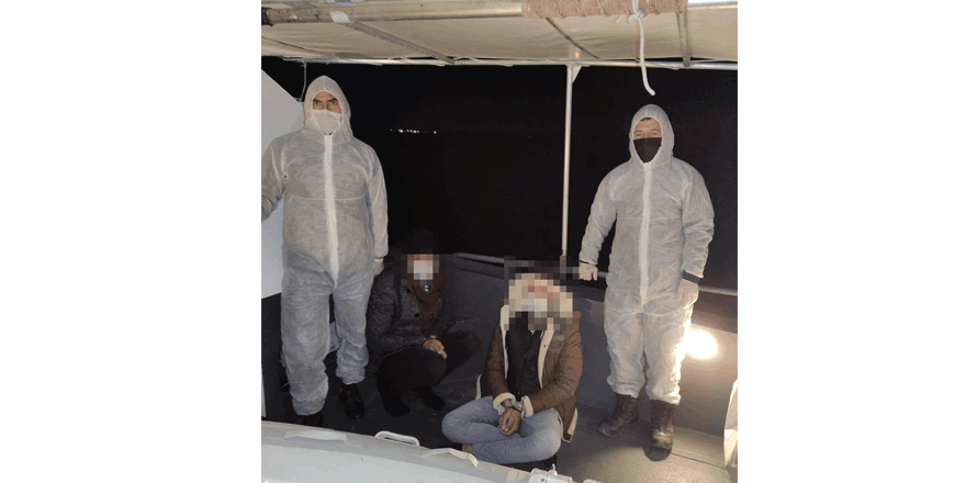 Adaya kaçak yollardan girmeye çalışan 2 kişi yakalandı