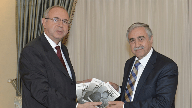 Cumhurbaşkanı Akıncı Ziya Rızkı Vakfı Mütevelli Heyeti’ni kabul etti