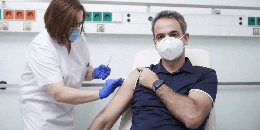 Yunanistan başbakanının aşı olması büyük tepki çekti