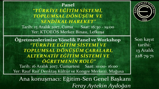 KTOEÖS’ten panel ve atölye