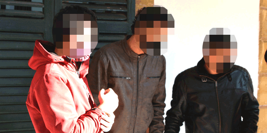 Sokak ortasında dehşet saçtılar