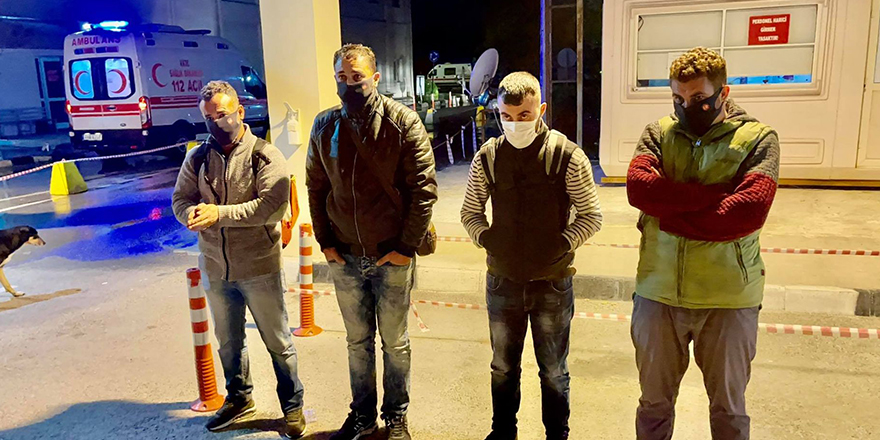 6 mülteci yakalandı