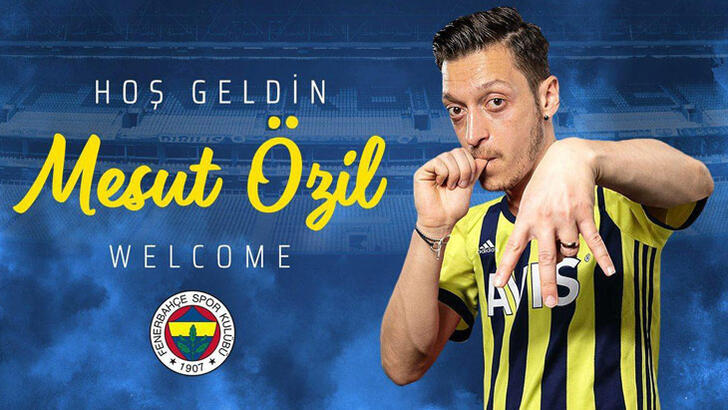 Mesut Özil resmen Fenerbahçe'de